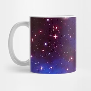 Colorful Universe Nebula Galaxy And Stars Mug